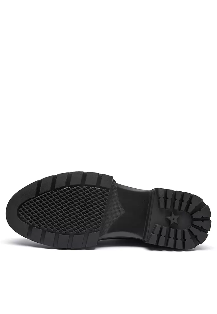 Vintage cow suede Martin boots