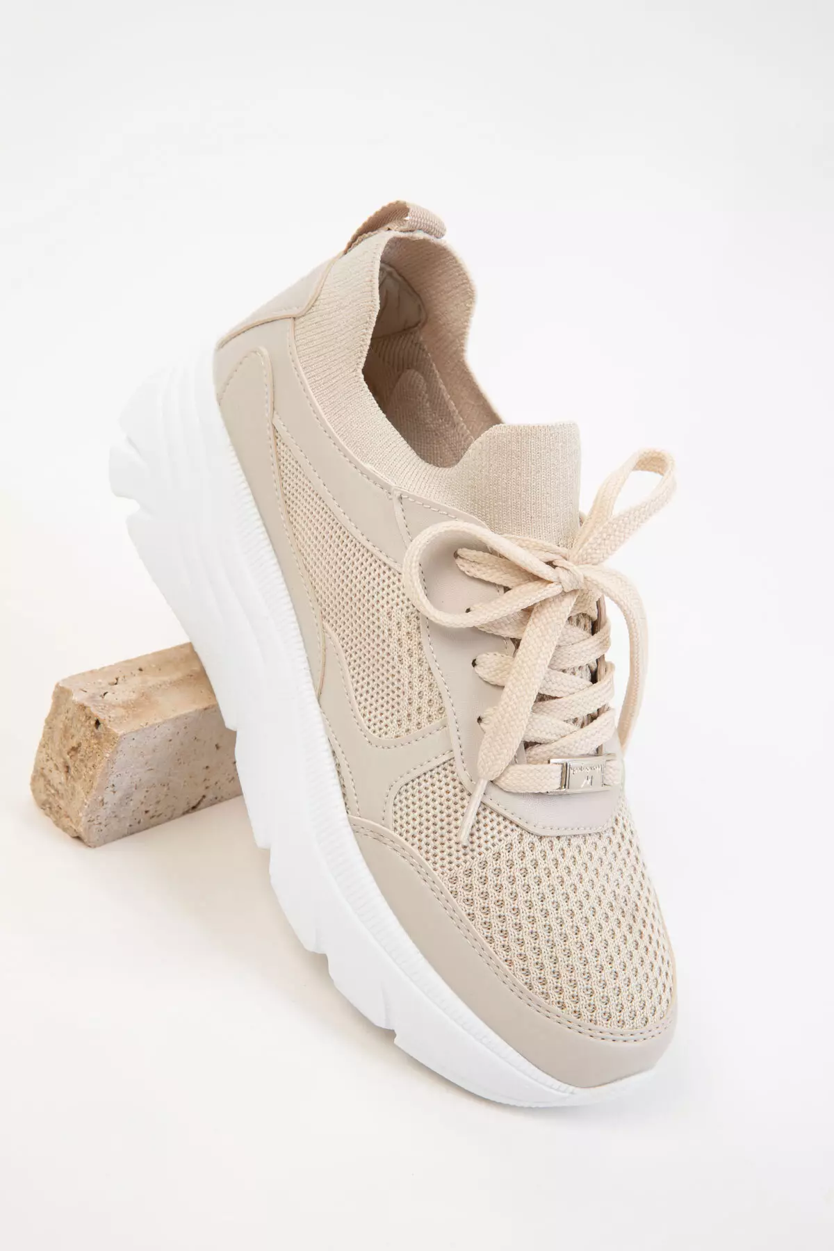Beige Women's Sneaker 20628