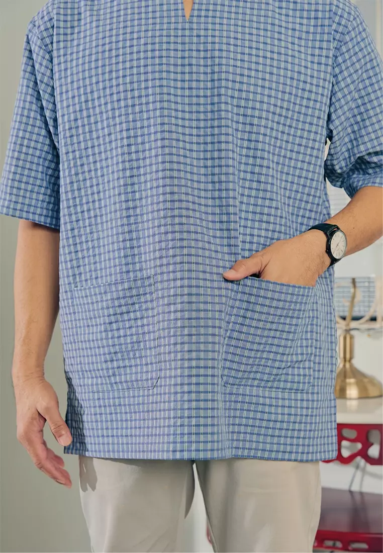 UMMA KURTA MEGA in Cerah Blue