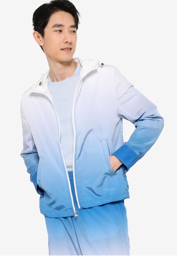 Reageer wetenschapper Anders ck Calvin Klein Ombre Poly Hooded Jacket 2023 | Buy ck Calvin Klein Online  | ZALORA Hong Kong