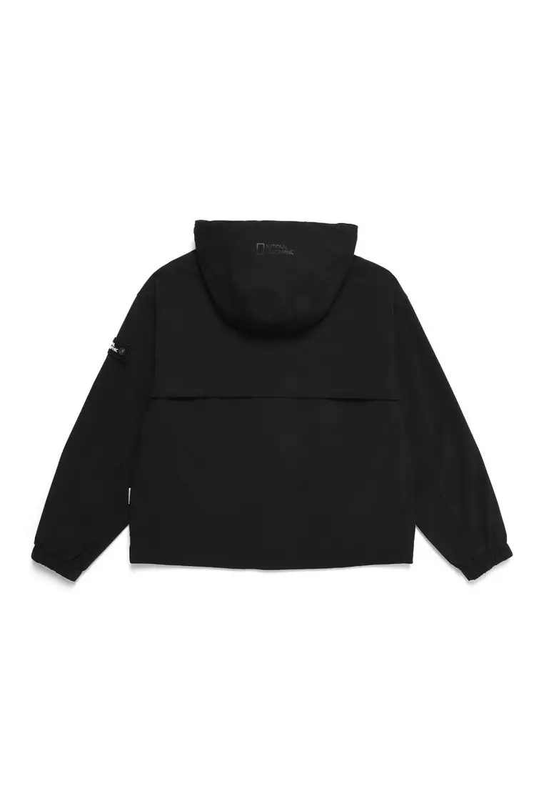 【NATIONAL GEOGRAPHIC】アルケロン 起毛 WOVEN SWEATSHIRT National Geographic Women's ARCHELON Woven Stretch Hooded