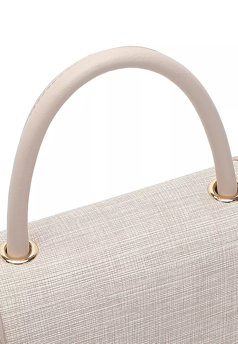 Women's Top Handle Bag / Sling Bag / Crossbody Bag / Shoulder Bag (Tas Tangan / Tas Selempang / Tas Bahu) - Cokelat