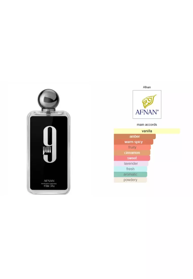 Afnan 9 PM Man EDP - 100 ML (Parfum Pria)