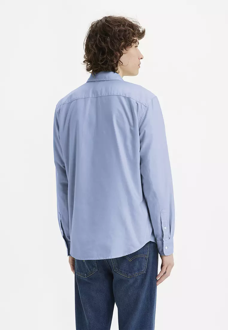 Sunset 1 pocket slim shirt top