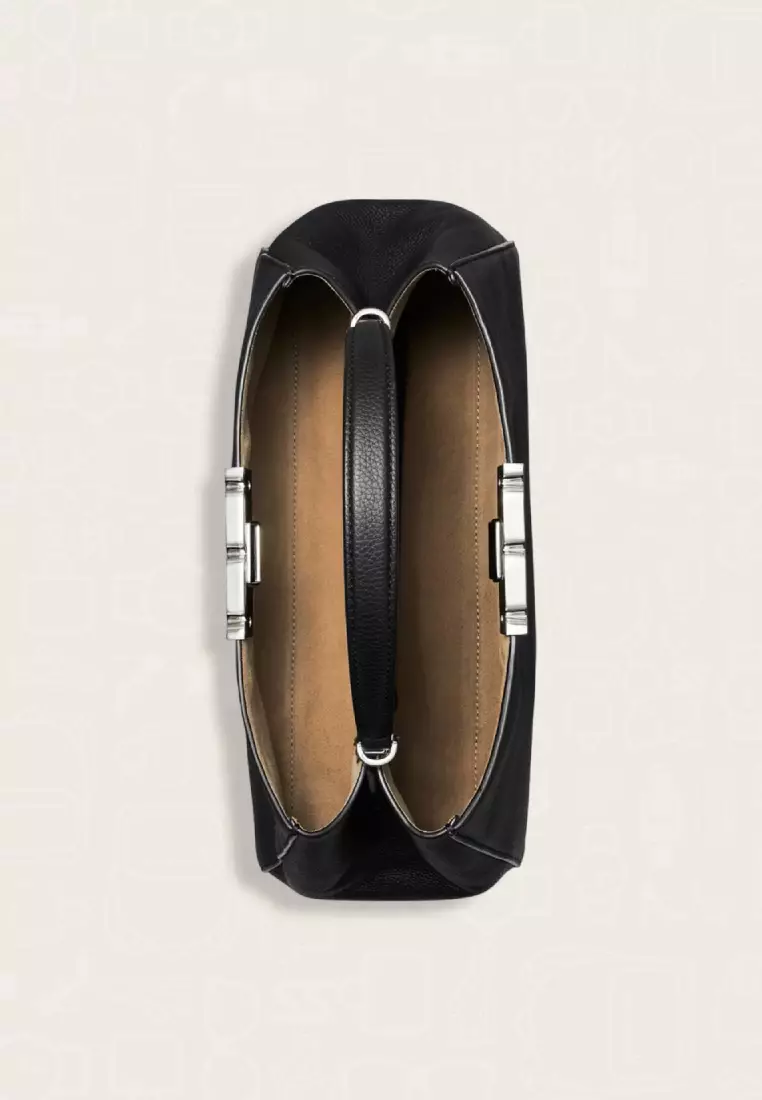 Tory Burch Eleanor Soft Satchel Black