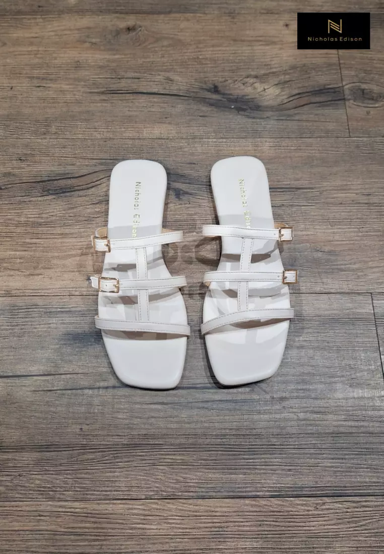 Nicholas Edison Sandal Hope Cream