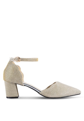 Play Candace Ankle Strap Block Heels