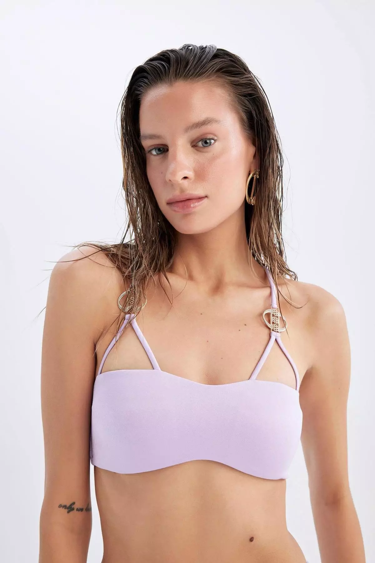 Buckle Strap Bikini Top