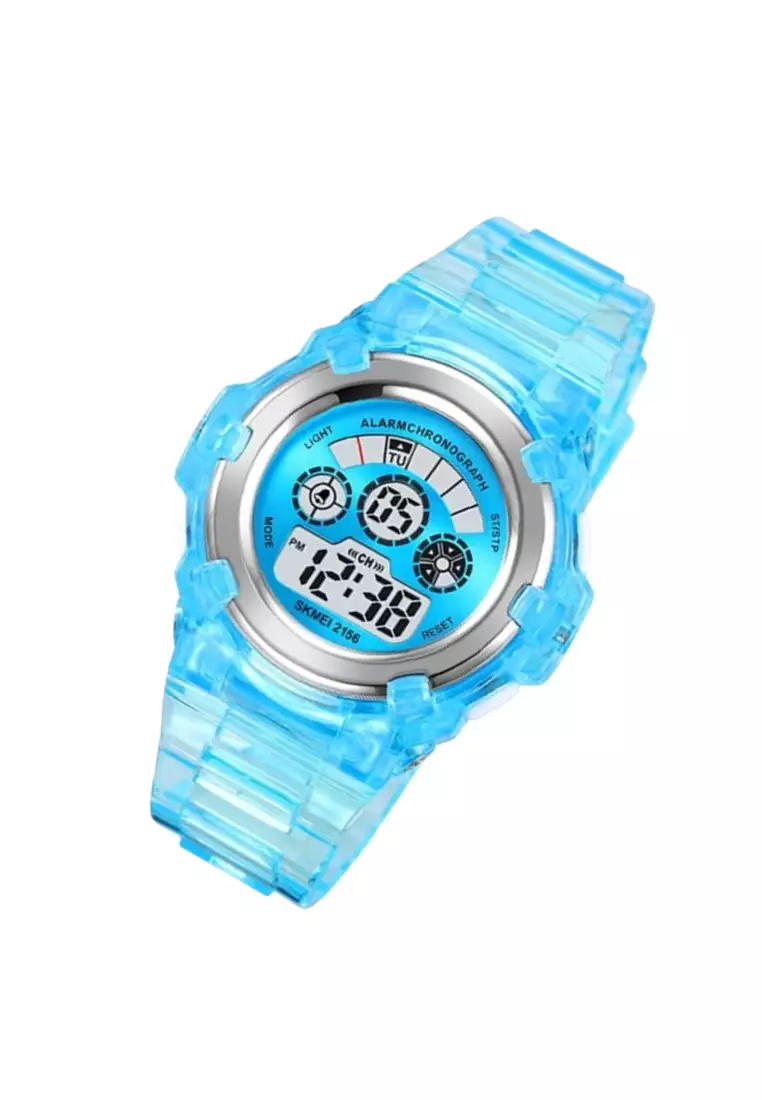 Jam Tangan Digital EL Light Material TPU Waterproof MC56 ORIGINAL