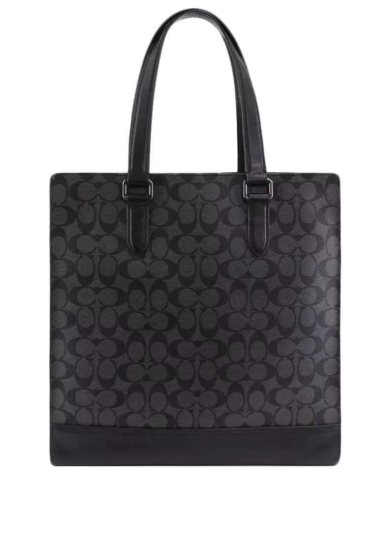 graham structured tote coach