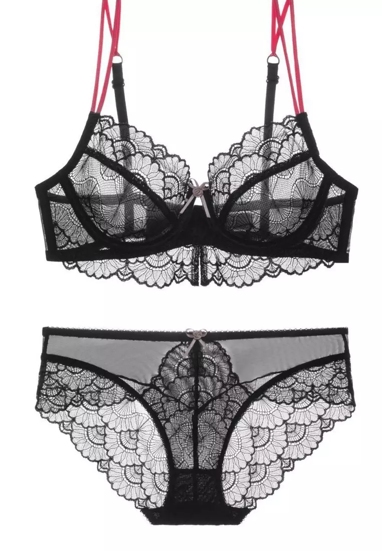 Sexy Lace Lingerie Bras With Underwear