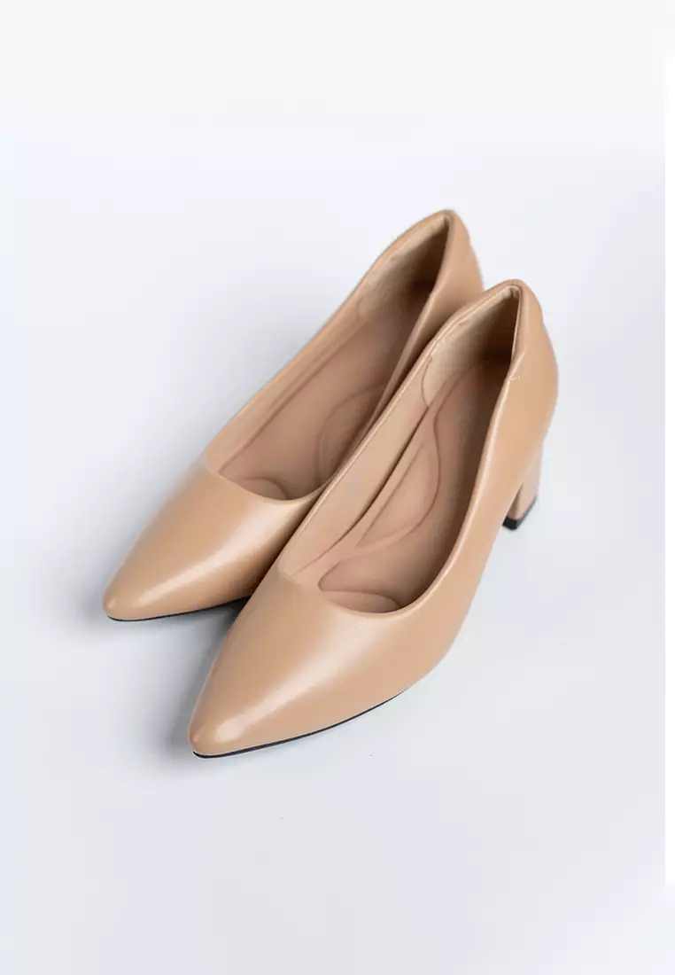 Britney Square Pump Heels