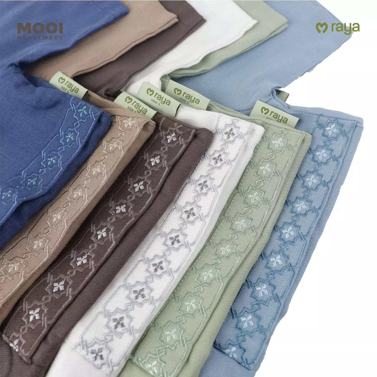 Mooi Taha Koko Set Setelan Koko Anak Raya Collection V1 - Classic Blue