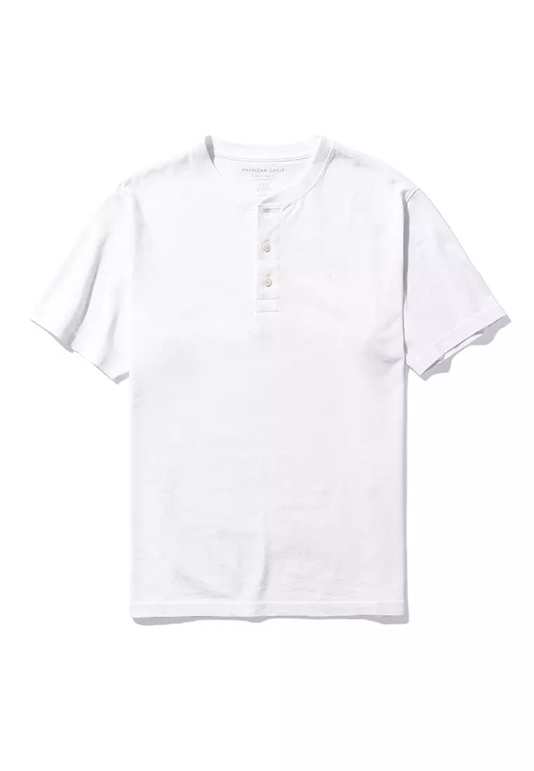 Short-Sleeve Henley Icon T-Shirt