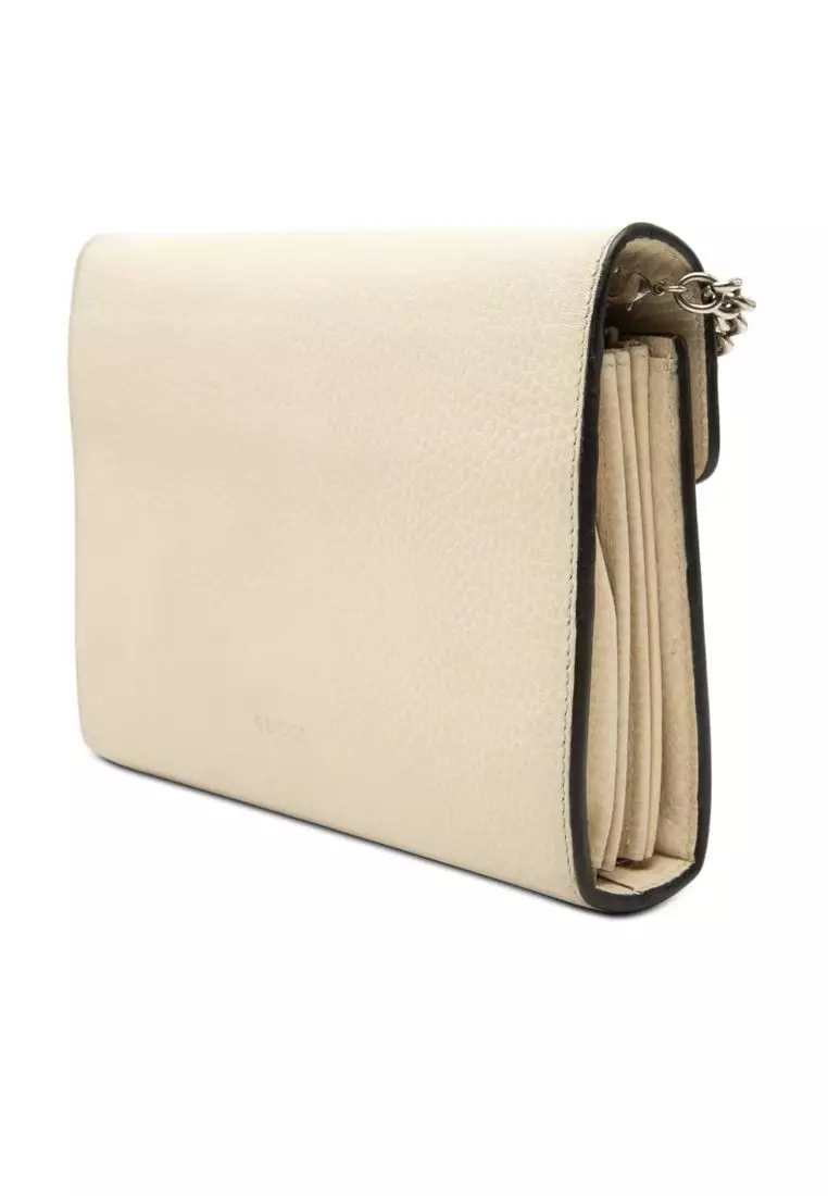 Pre-Loved Gucci Calfskin Dionysus Wallet On Chain