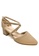 Twenty Eight Shoes beige Cross Strap Mid Heel 546-151 B34C6SH41E872AGS_2