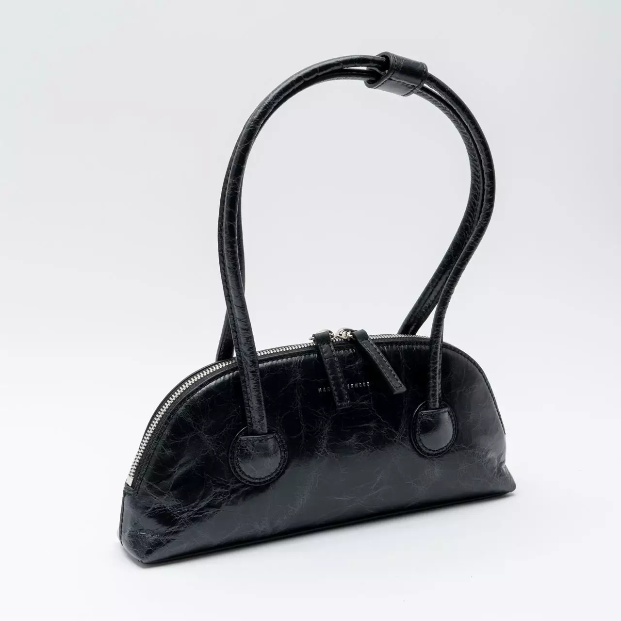 ☆MARGE SHERWOOD☆ BESSETTE SHOULDERblack crinkle MARGE SHERWOOD Women's Bessette Shoulder Bag in Black