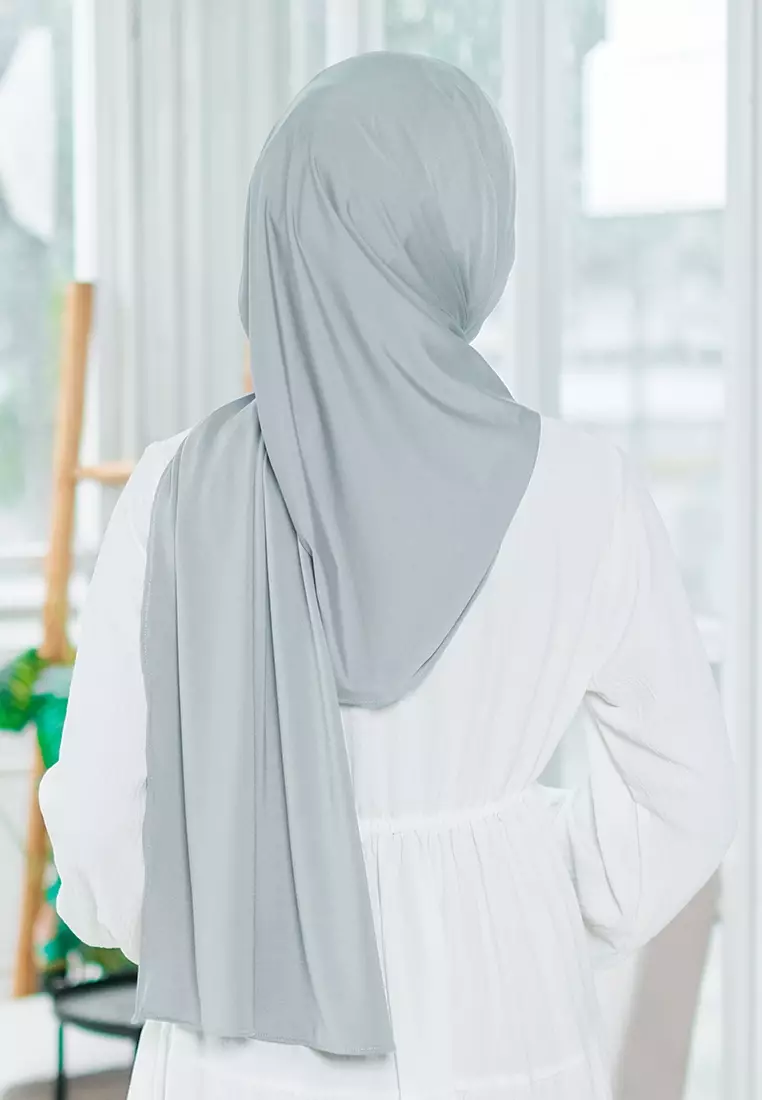 HIJAB INSTAN QILA - LIGHT GREY