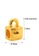 LITZ gold [ Free Bracelet] LITZ 999(24K) Gold Lock Charm 爱情锁 EPC0072 (1.27g) 7085FACB019CAFGS_3