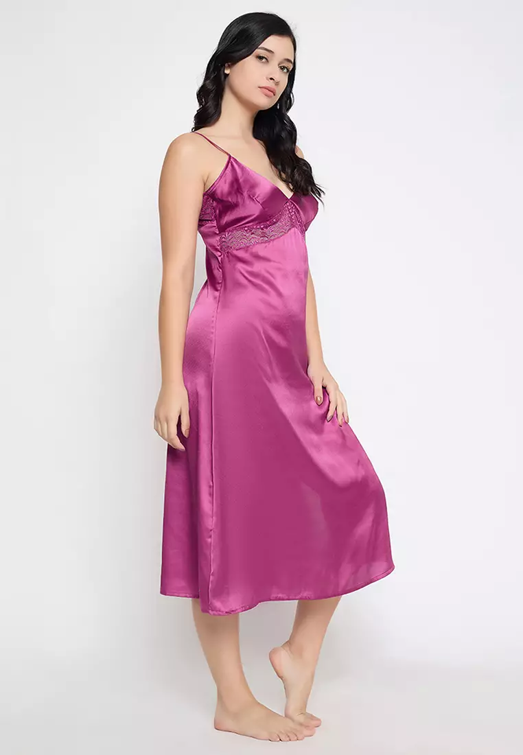 Clovia Night Suit Online Sale Buy Clovia Clovia Chic Basic Long