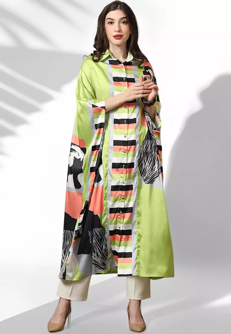 Kanzi Collared Kaftan