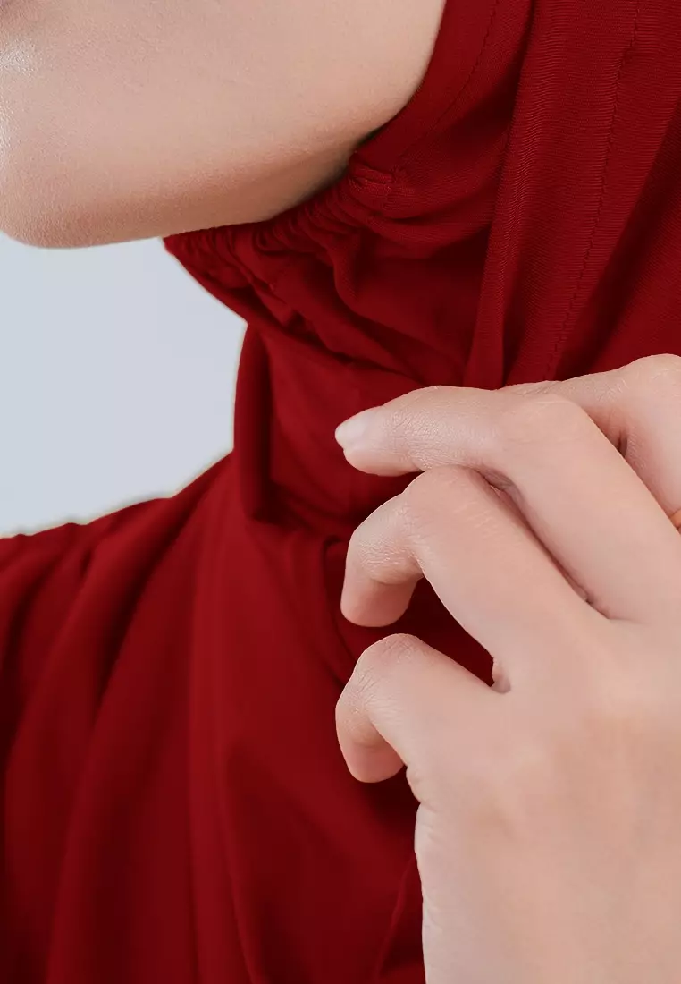 HIJAB INSTAN VALEEQA - MAROON