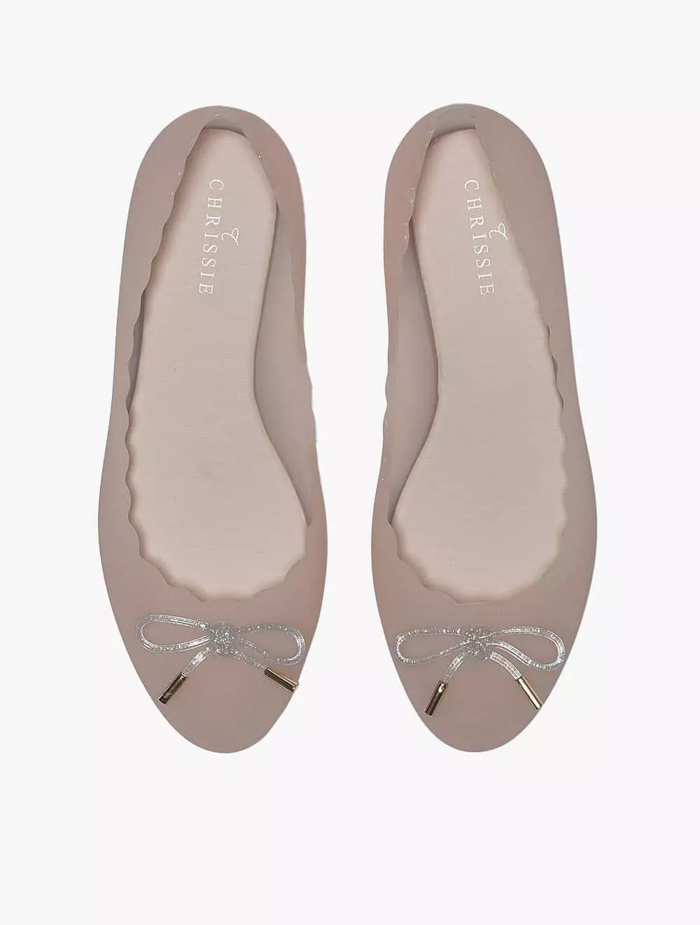 Payless Chrissie Womens Aster Flats - White_15 - White