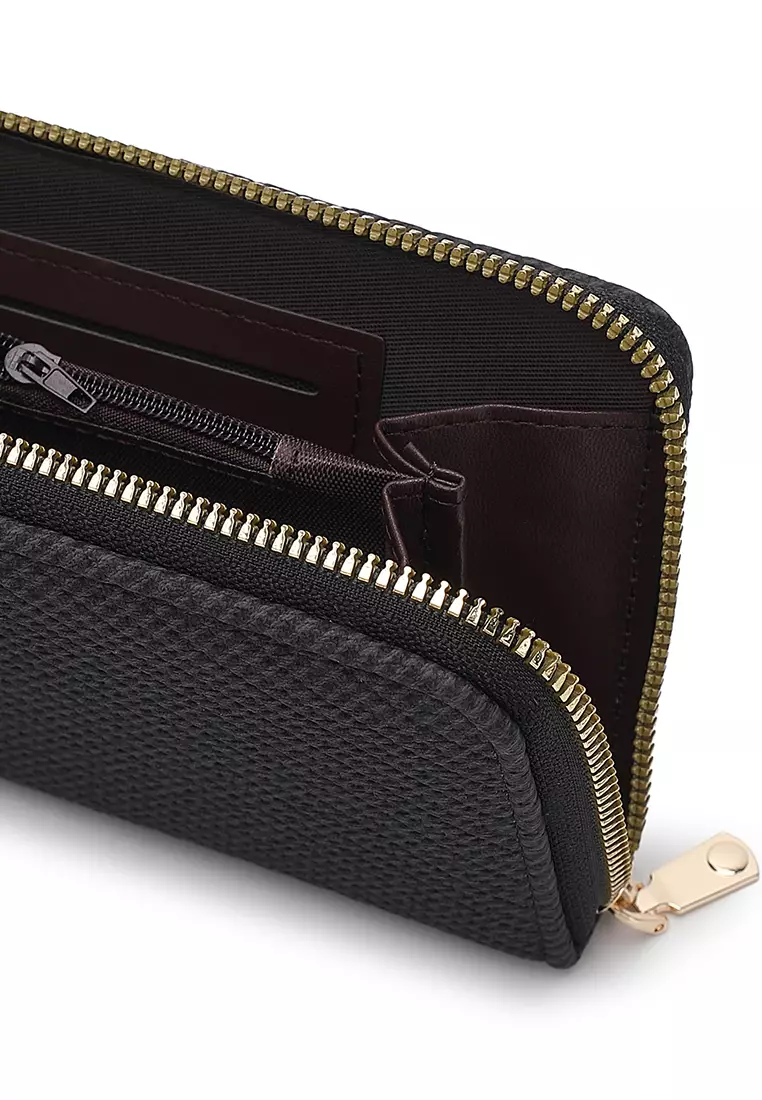 Women's Long Wallet / Purse (錢包) - 黑色