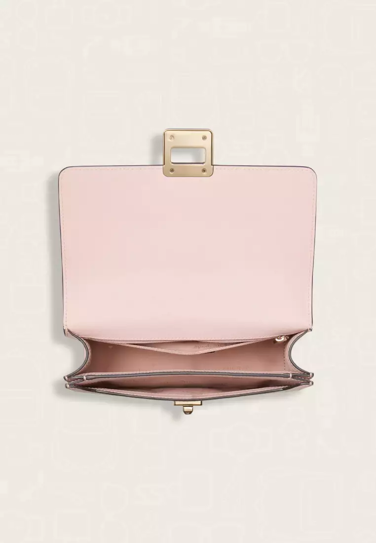 Kate Spade Spade Flower Small Flap Shoulder Bag  Rose Smoke Multi