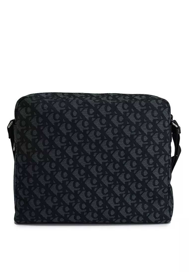 網上選購 Calvin Klein Allover Monogram Logo Flight Bag - Calvin Klein ...