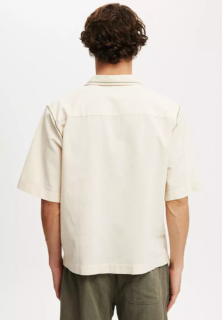 Box Fit Short Sleeve Polo Shirt