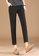 A-IN GIRLS black Plaid Thermal Trousers With Elastic Waist (Plus Cashmere) 73144AAFC192E0GS_2