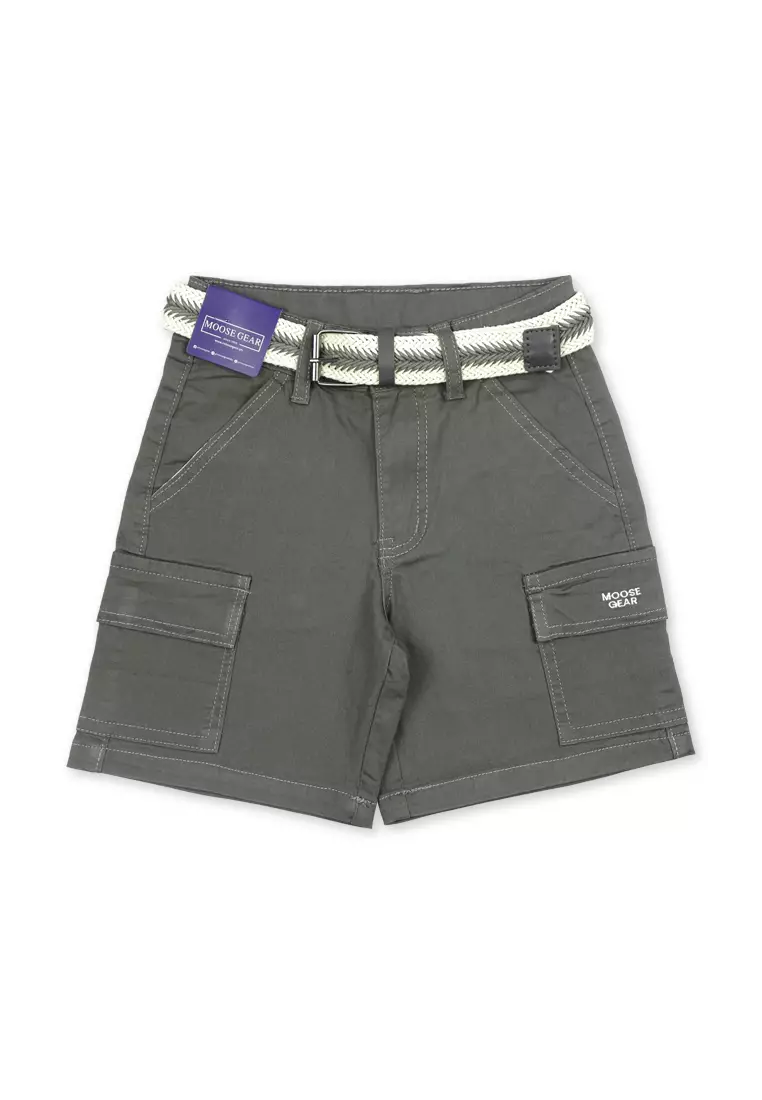 Boys Twill Short with Belt