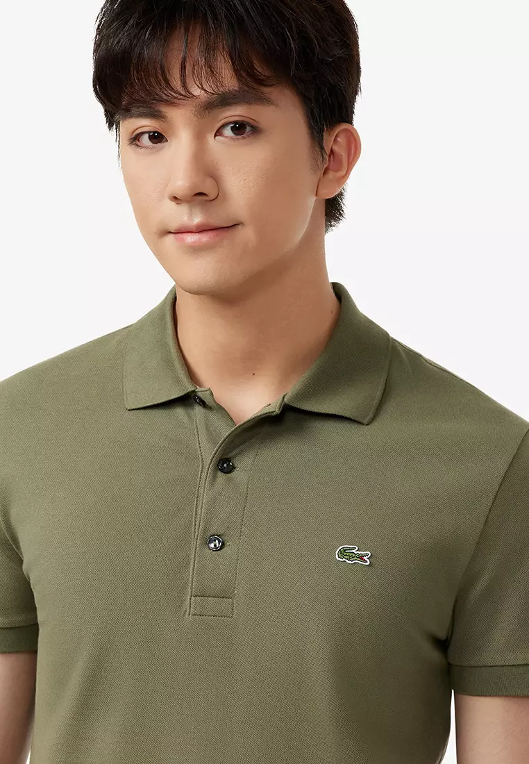 Slim Fit Stretch Piqué Polo Shirt