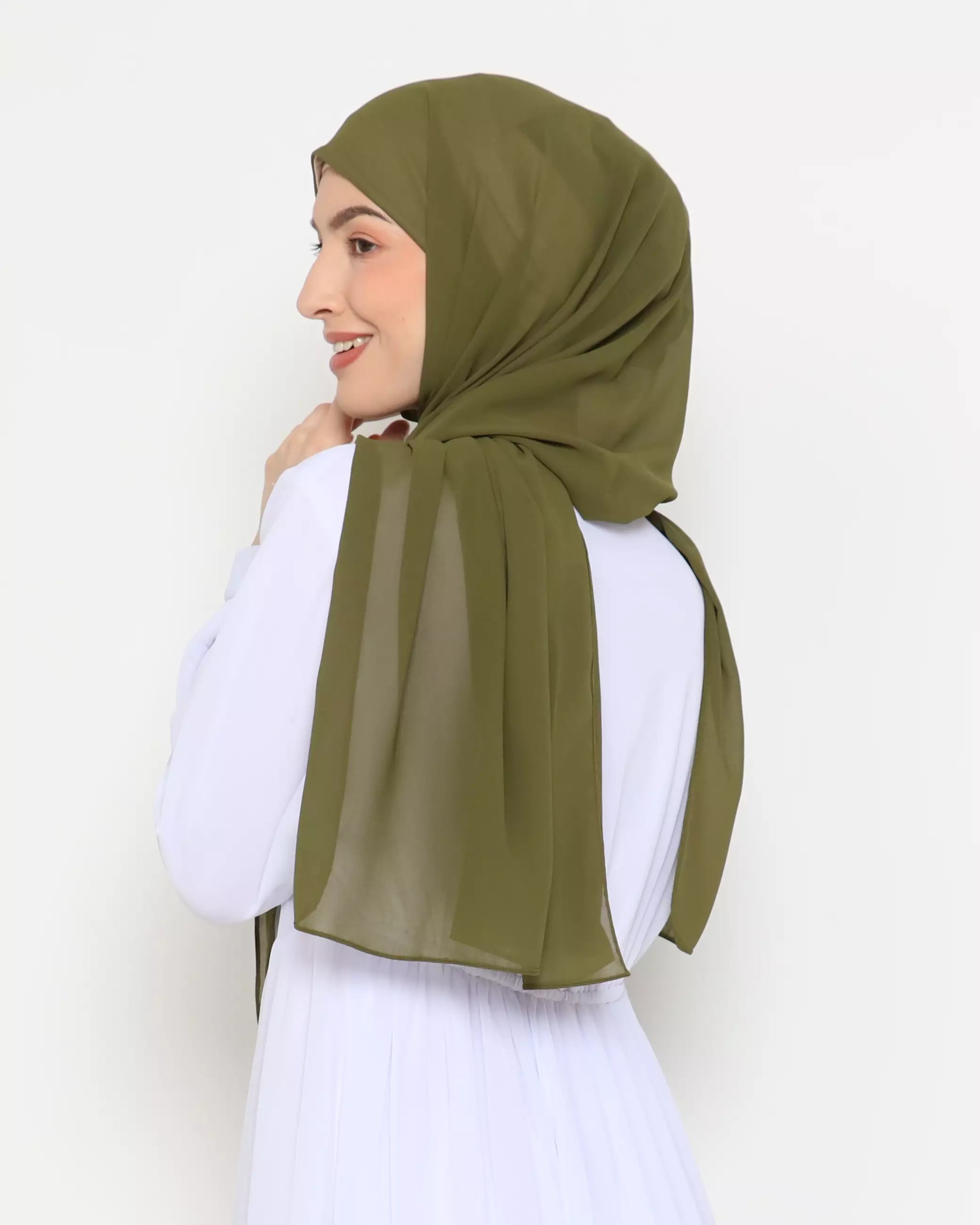 Pasmina Instan Cerutti Olive