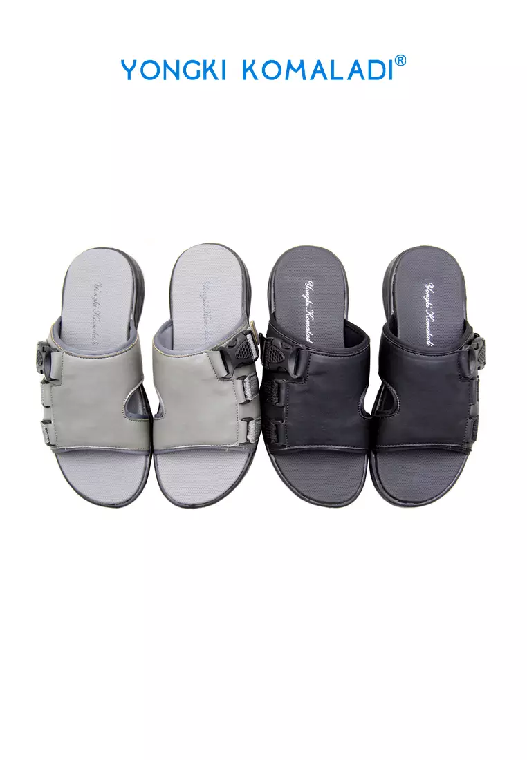 [ ORIGINAL ] YONGKI KOMALADI SANDAL OL-ESRF472-23 ABU