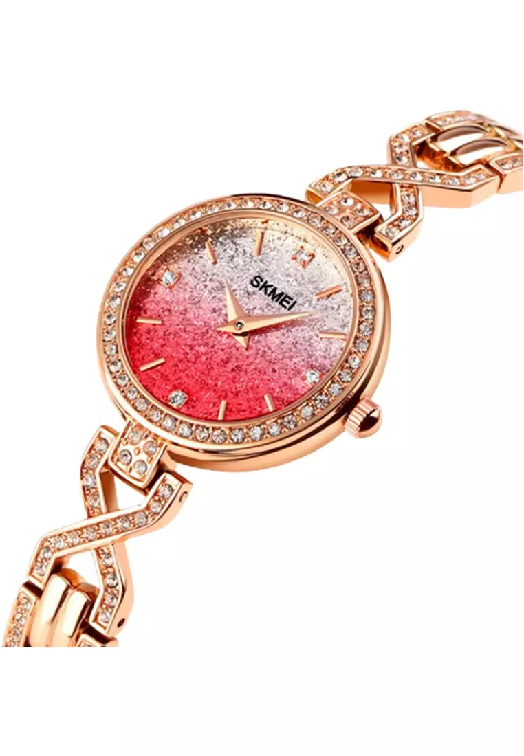 Jam Tangan Analog Pria Waterproof Strap Tali Material Stainless Steel IR15 ORIGINAL