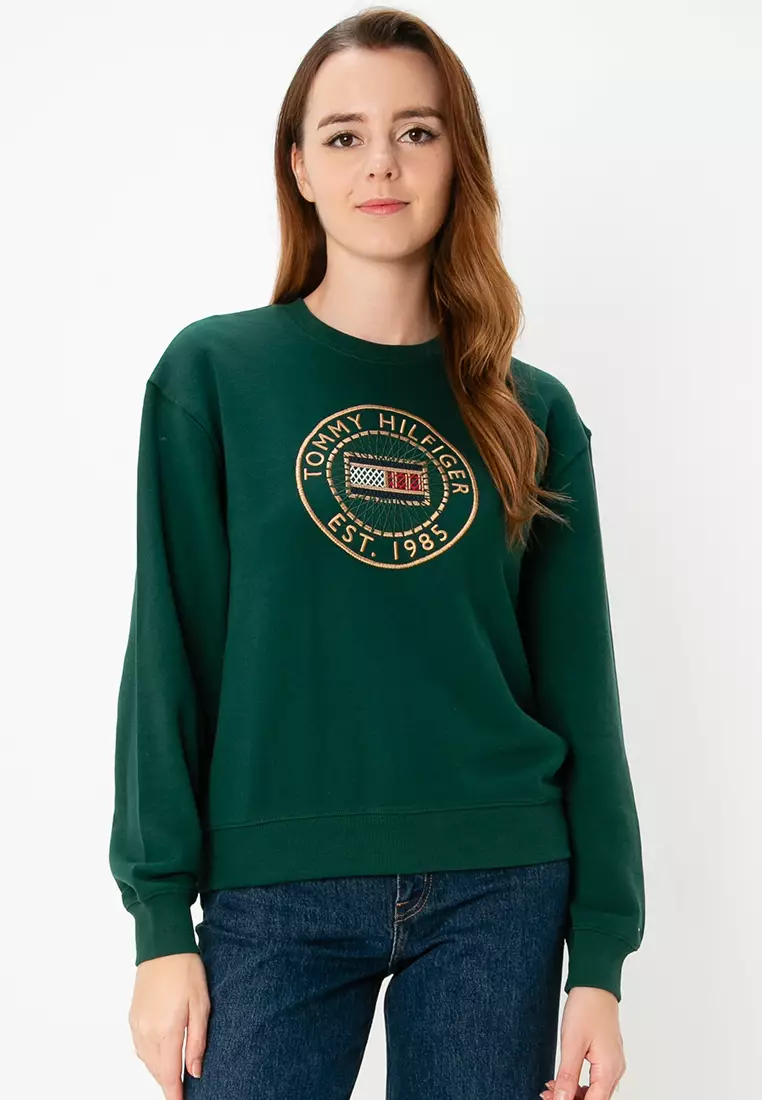 Tommy hilfiger colorful sweatshirt on sale