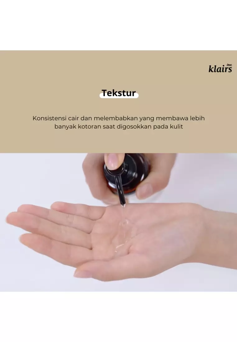 Dear Klairs Gentle Black Deep Cleansing Oil 150ml