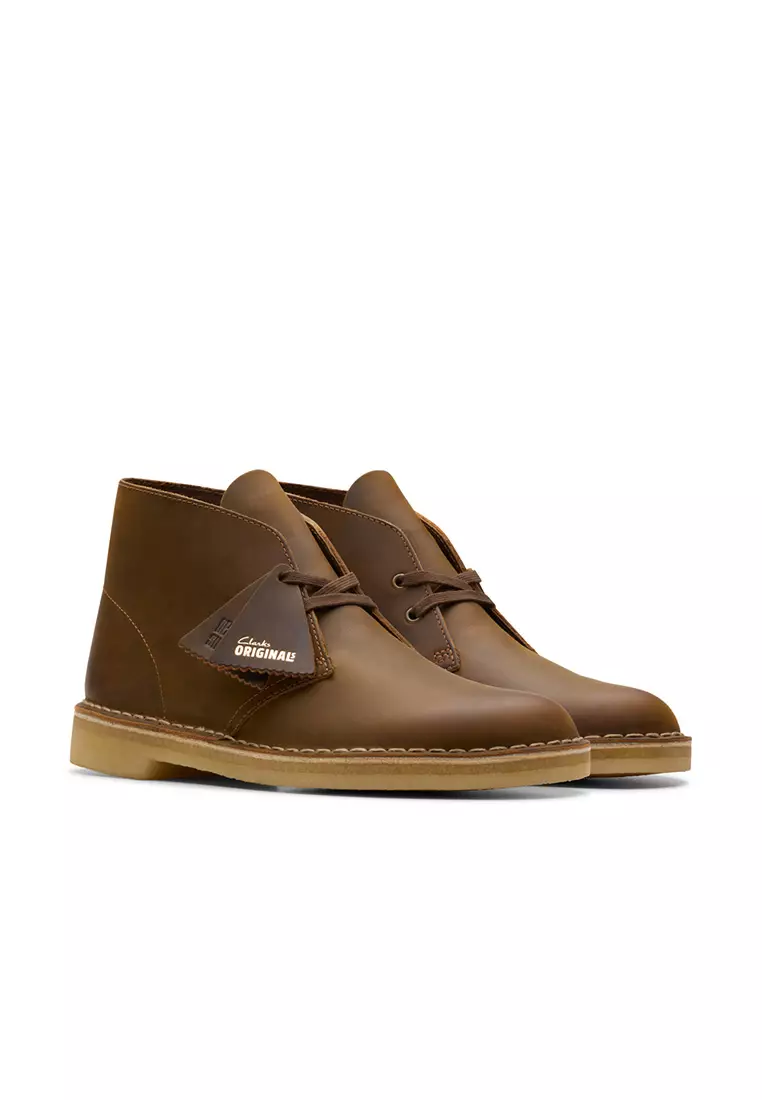 Mens Desert Boots - Beeswax