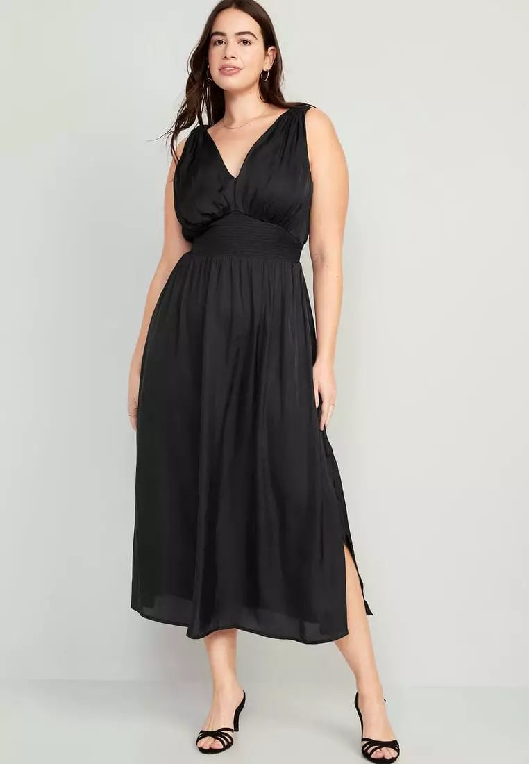 Old navy plus size black dress online