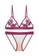 ZITIQUE red Women's Sexy See-through Ultra-thin Triangle Cup Lingerie Set (Bra And Underwear) - Red 4D187US7066E35GS_1