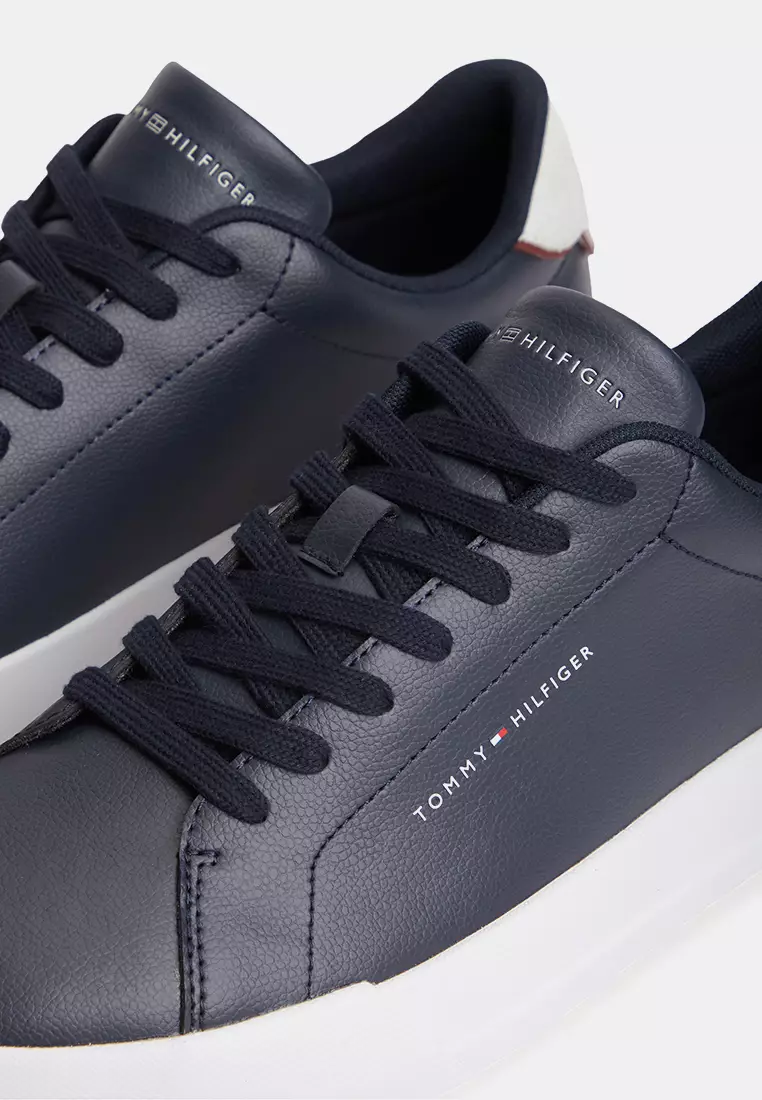 Court Leather Sneakers - Tommy Mainline