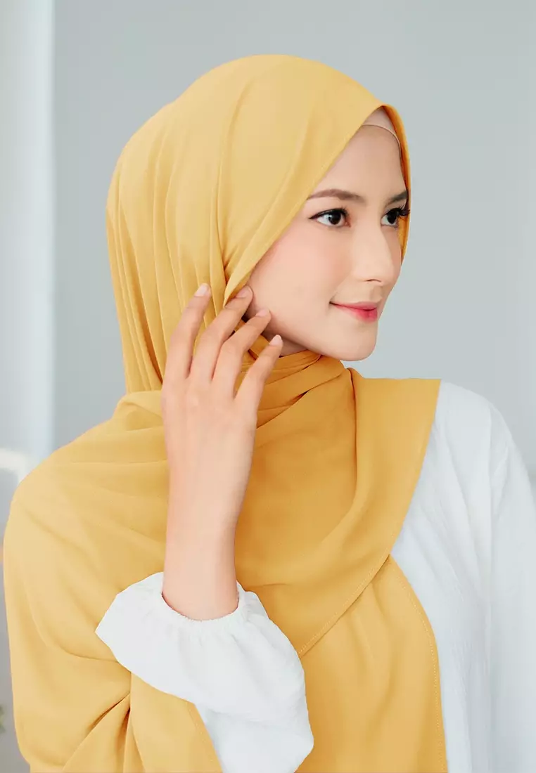 HIJAB INSTAN SAFFA - HOT MUSTARD