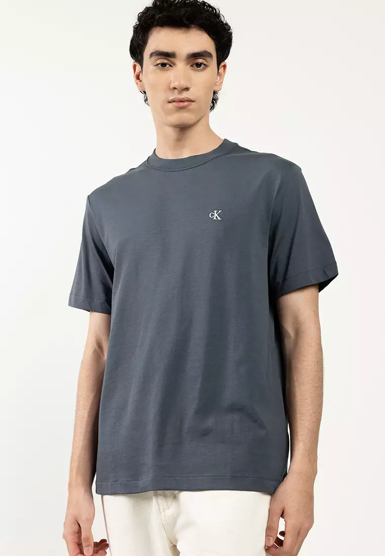 Short Sleeves Easy Monogram Tee - Calvin Klein Jeans