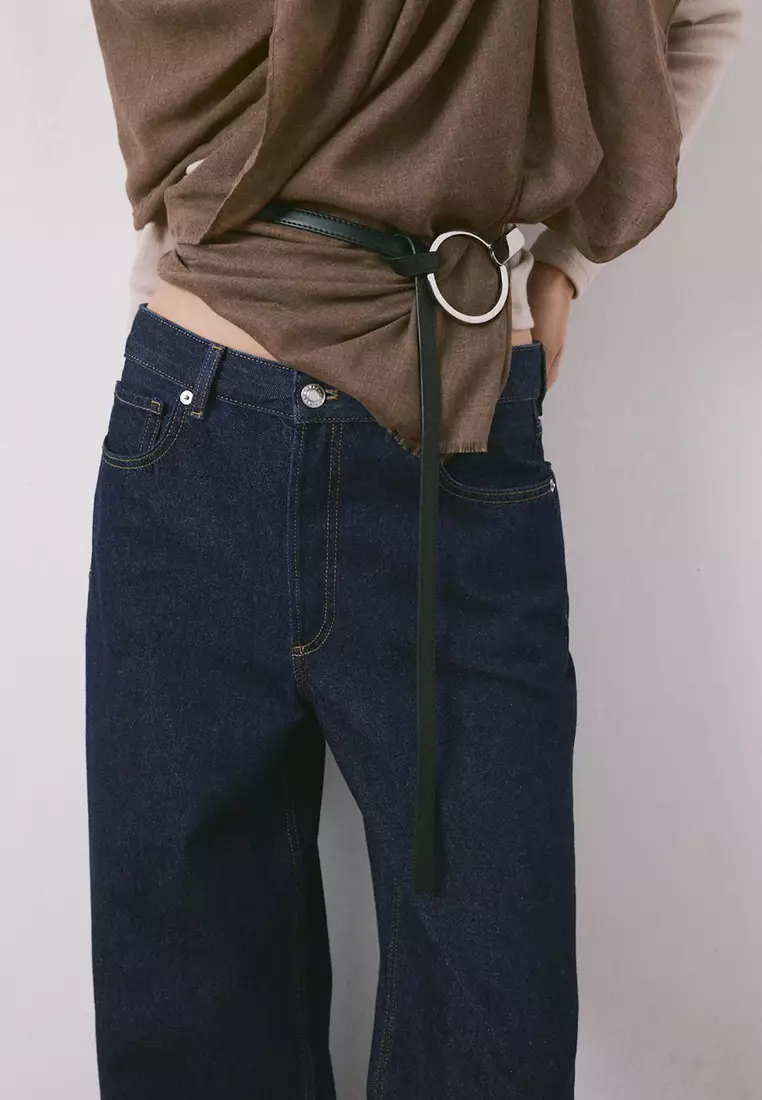 Straight Low-Waist Jeans