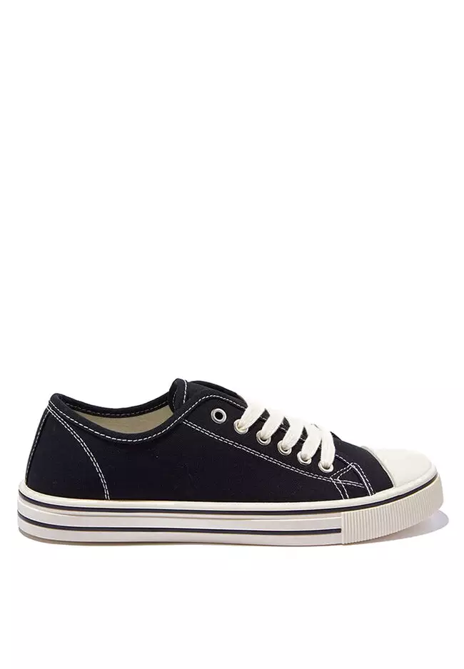 Harlow Lace Up Plimsolls
