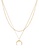 ELLI GERMANY gold Necklace Moon Layer Ball Chain Gold Plated FBF4EACDEF104AGS_4