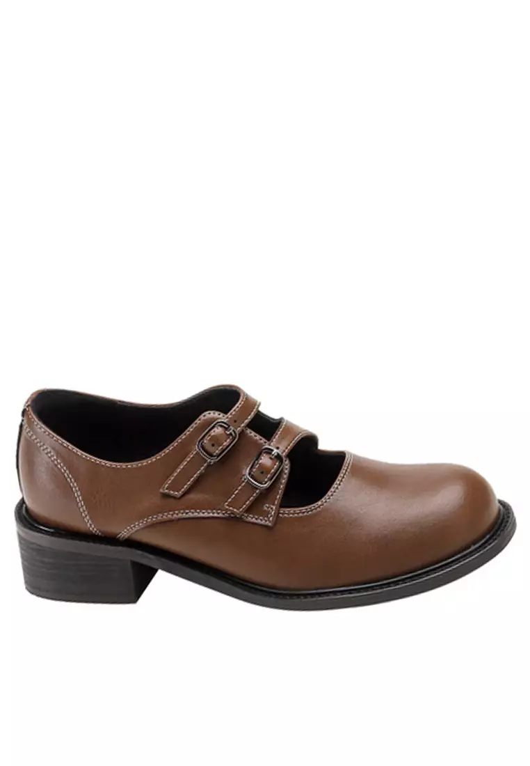 Discount on Twenty Eight Shoes  shoes - SKU: 4cm Double Buckle Strap Mary Jane Shoes Te718-3