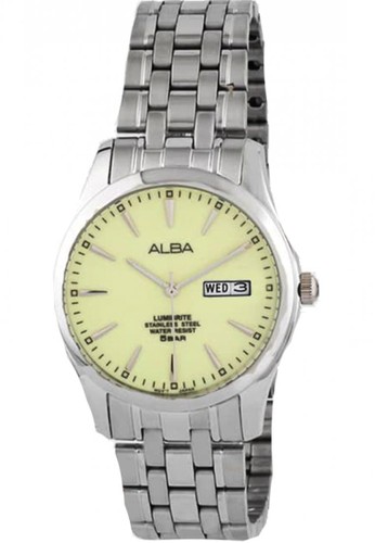Jual Alba Jam Tangan Pria Alba Original Garansi Resmi Axnd57 Axnd57x1 Strap Stainless Steel Silver Original Zalora Indonesia